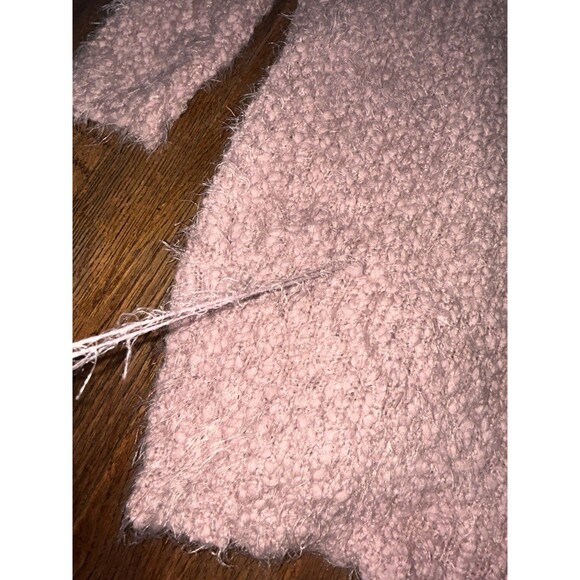 Altar'd State Womens Small Sweater Open Front Cardigan Soft Pockets Long Fuzzy - Picture 5 of 5